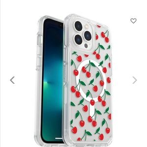 Cherry On Top (Red / Clear) otter box phone case for iPhone 12/13 Pro max